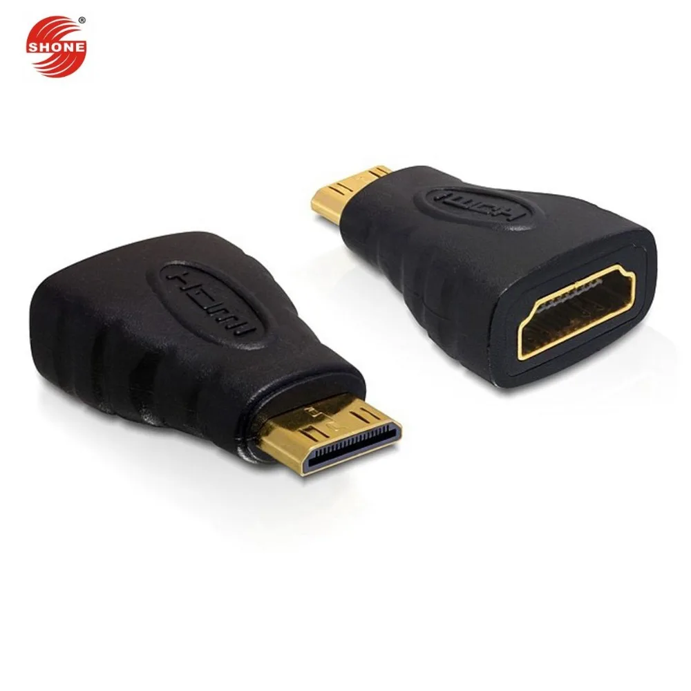 Адаптер MINI HDMI штекер гнездо для DV Sony Cannon MP4 N8 ARCHOS 701 101|Компьютерные кабели и