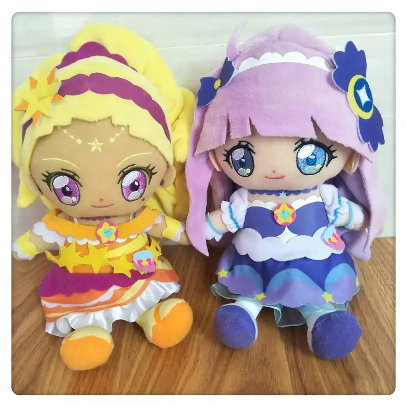 Star Twinkle Precure 25cm Cure Star And Cure Soleil Plush Toy Stuffed Toys Dolls Birthday Presents For Friends Aliexpress