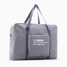 Мода водонепроницаемый нейлон MenTravel сумка высокого качества Для женщин сумки складные сумки на молнии рук упаковочные, багажные, кубической формы Организатор