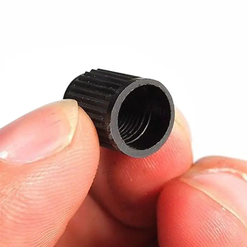 100pcs/lots Plastic Car Bike Motorcycle Truck Wheel Tire Valve Stem Cap Dust Cover