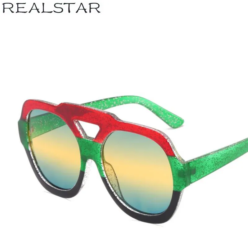 REALSTAR 2018 женские солнцезащитные очки высокого качества брендовые дизайнерские