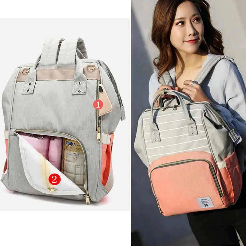 2018 new multi functional Mommy shoulder bags high capacity mother and