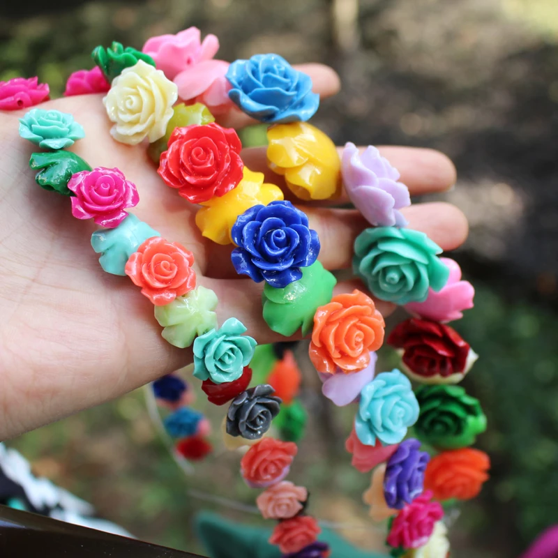 10 шт./лот бусины кораллового цвета Кабошон для изготовления ювелирных украшений