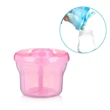 Портативный дозатор сухого молока контейнер для хранения еды миска для кормления малышей для маленьких детей 1 Сетчатый Контейнер для детского питания коробка