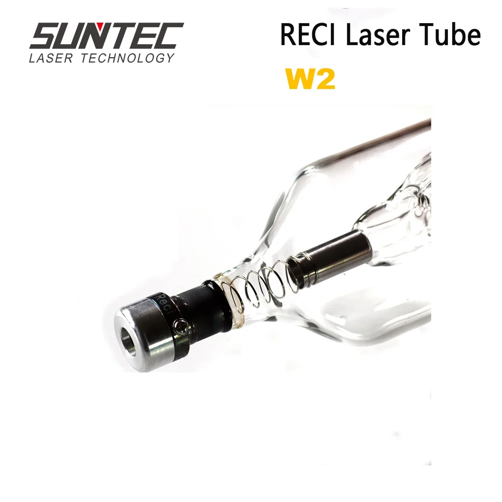 

Suntec Reci W2 CO2 Laser Tube 90W-100W for CO2 Laser Engraving Cutting Machine Length 1200mm Dia. 80mm with Wooden Box Packing