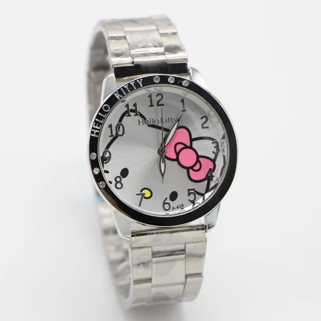 NEW Hello Kitty Watch Stainless steel Wrist watch Quartz Watch Promotional Item NEW Hello Kitty Watch Stainless steel Wrist watch Quartz Watch Promotional Item