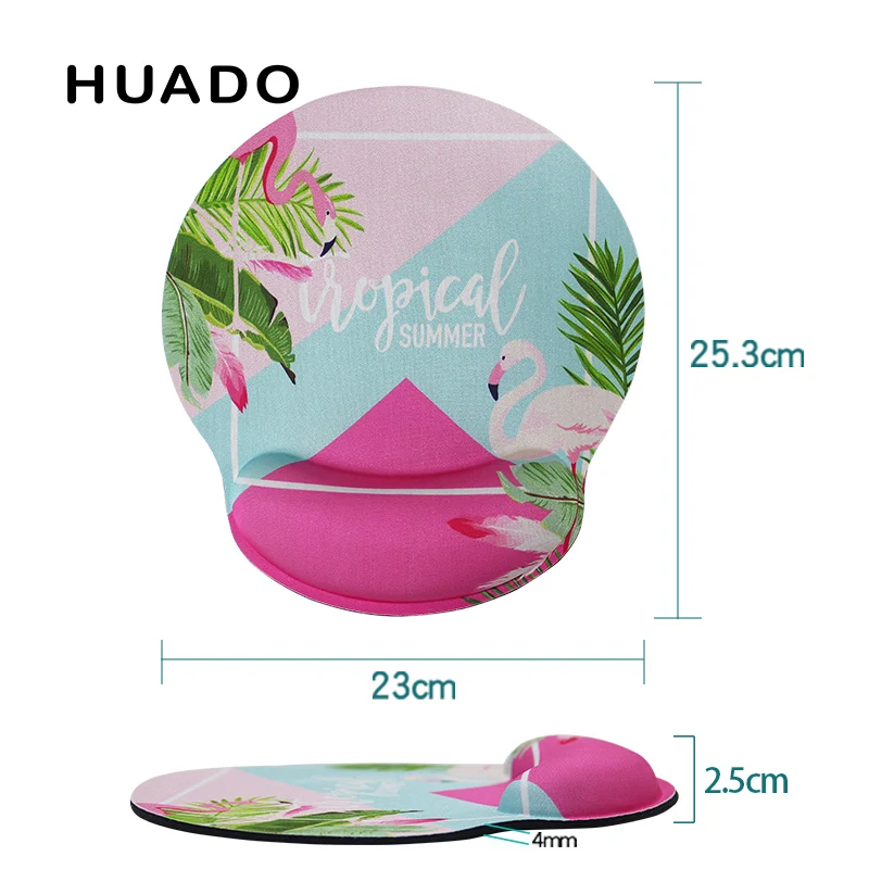  Mouse pad with wrist rest non slip comfortable wrist support mousepad computer mouse mat for dark s
