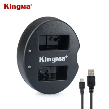 

KingMa Double (Dual) for Nikon EN-EL20 Digital Battery Charger for Coolpix A J1 J2 J3 S1 AW1 V3 MH-27 Batteries Free shipping