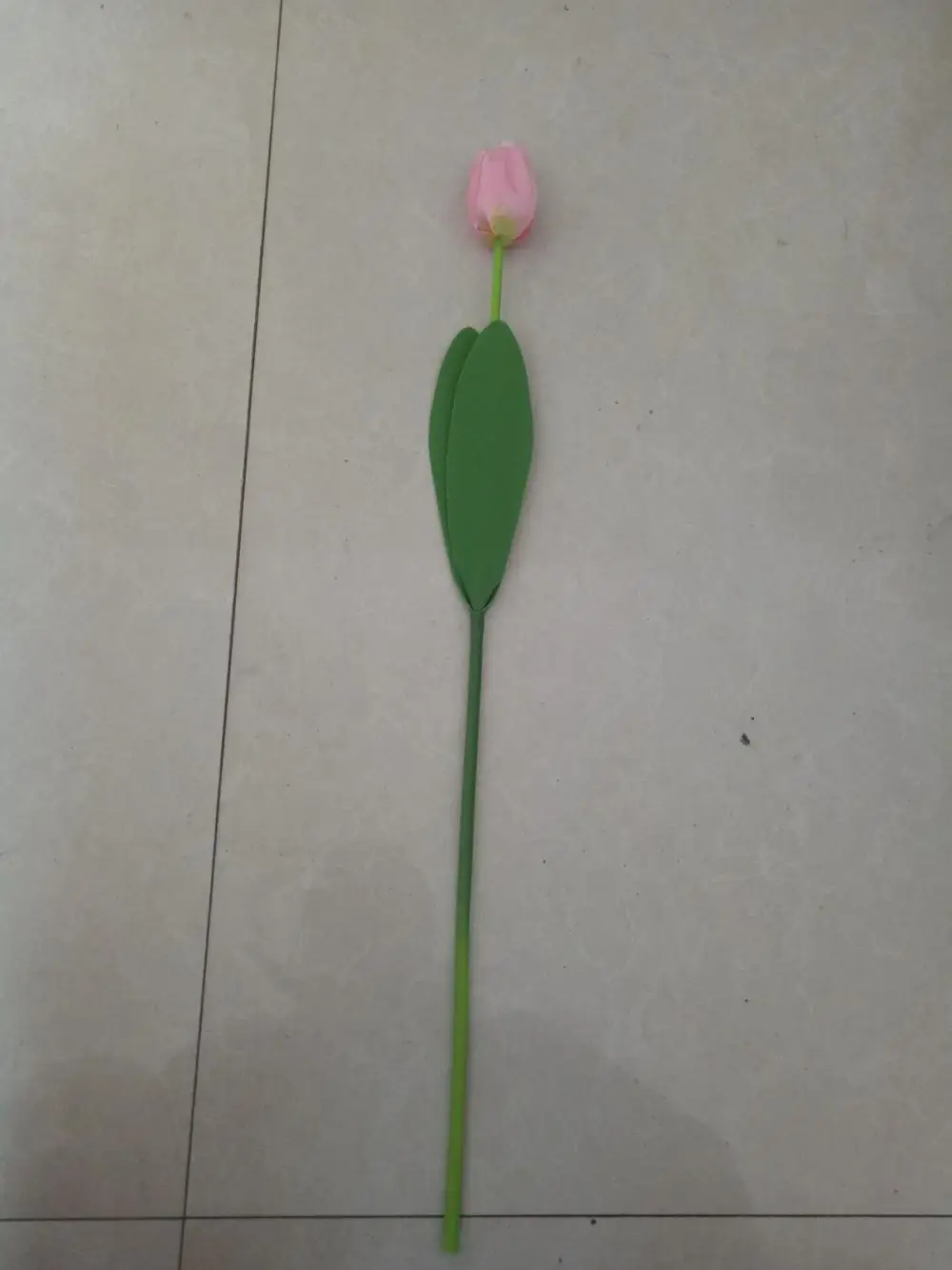 Около 64 см высокий полюс искусственный цветок тюльпана Свадебная вечеринка Home Decor - Цвет: 3