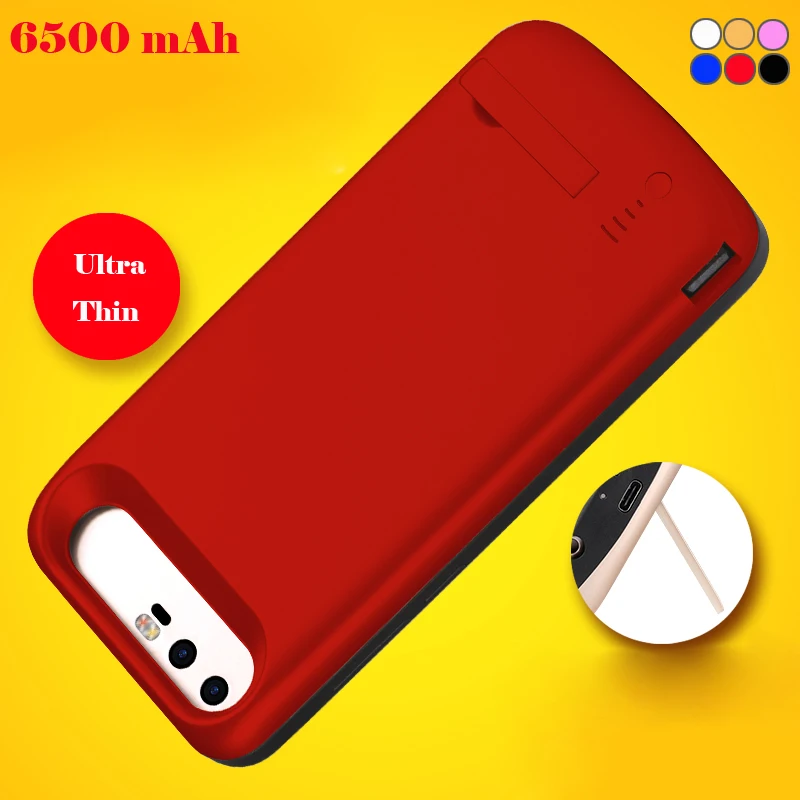 6500 mAh Battery Case For Huawei Honor 9 Power Cover For Huawei Honor 9 Backup Stand Smart USB Charger Ultra Thin Capa Fundas