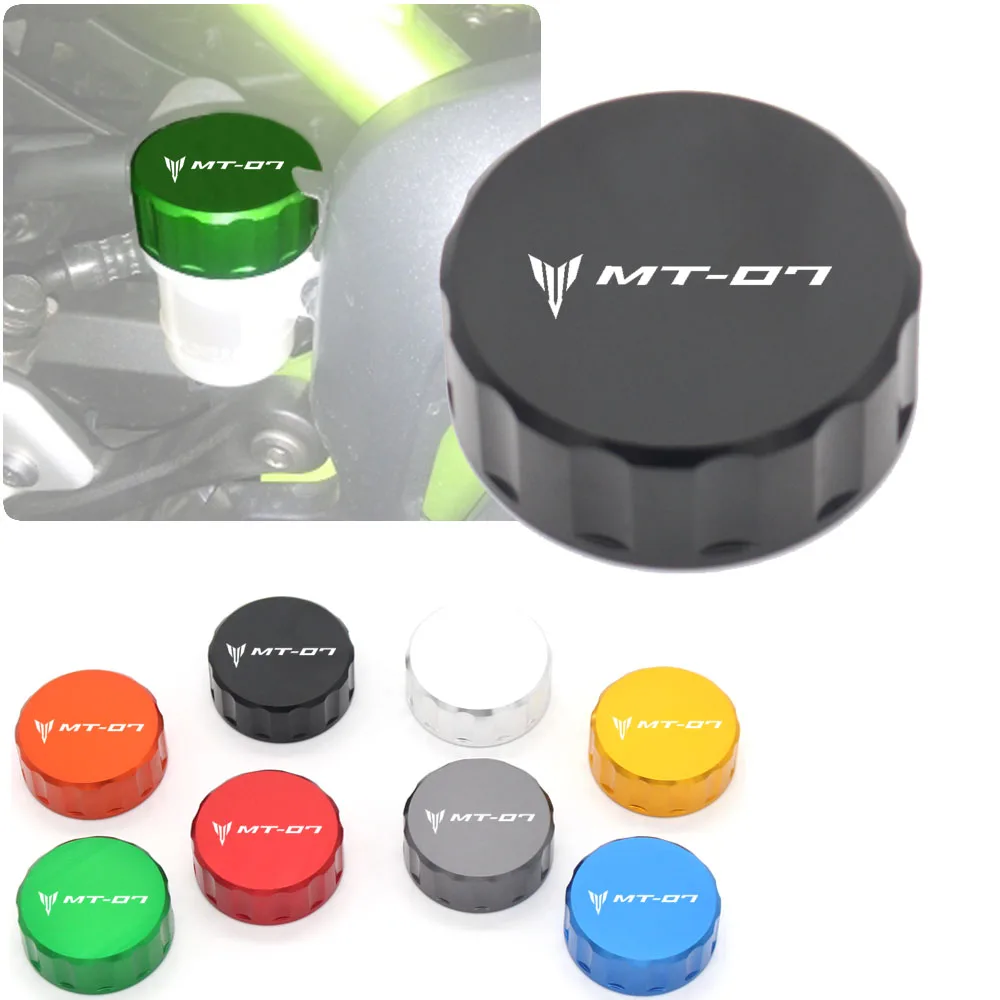 For Yamaha FZ07 MT07 MT 07 FJ 07 Cylinder Reservoir Cover CNC billet