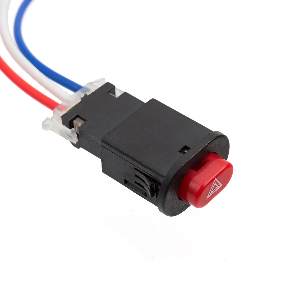 

12/24/36V 3Wires Motorcycle Universal Scooter Accident Hazard Light Switch ON OFF Button Light Switch Botton