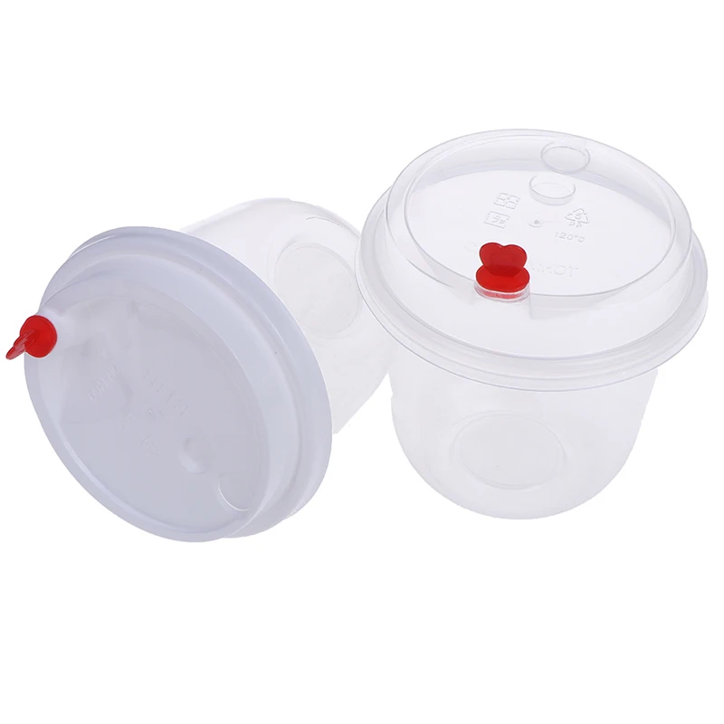 

Cylinder Storage Box Container With Lid Transparent Organizer Milk Tea Cup For Foam Slime Mud Light Clay Gadgets Modeling Clay