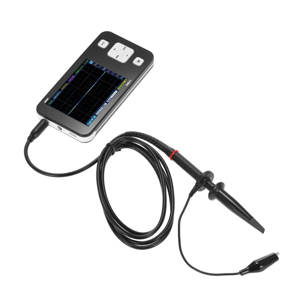2," TFT дисплей мини цифровой осциллограф ARM DSO211 Карманный Ручной osciloscopio USB интерфейс 200 кГц 1MSa/s