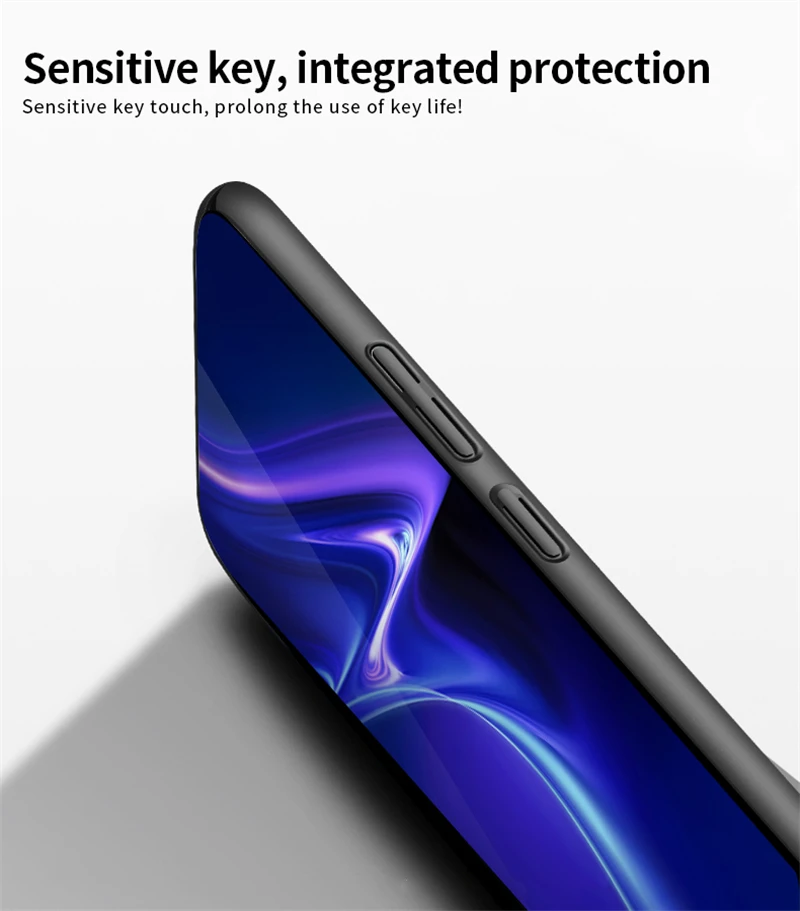 Чехол для Vivo X27 Pro стильный Гладкий Ультратонкий ПК матовый чехол телефона