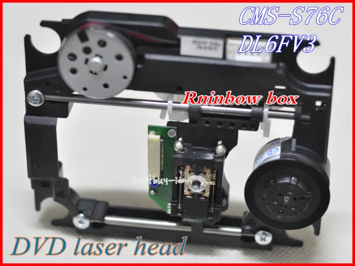 

CMS-S76C SOH-DL6FV3 laser head for DVD Laser head with plastic mechanism motor turntable with lock