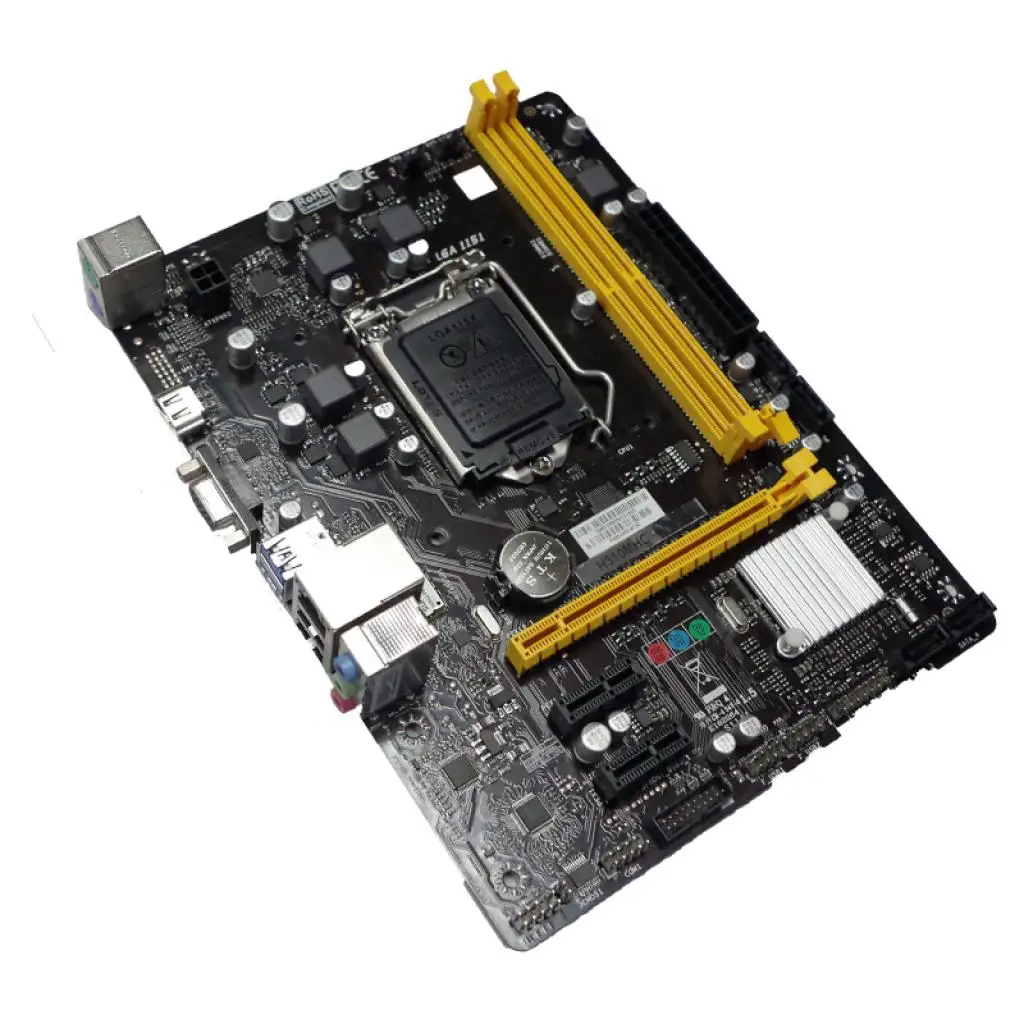 

Материнская плата Biostar H310MHC DDR4, LGA 1151 SATA3 32 Гб USB3.1 Micro-ATX
