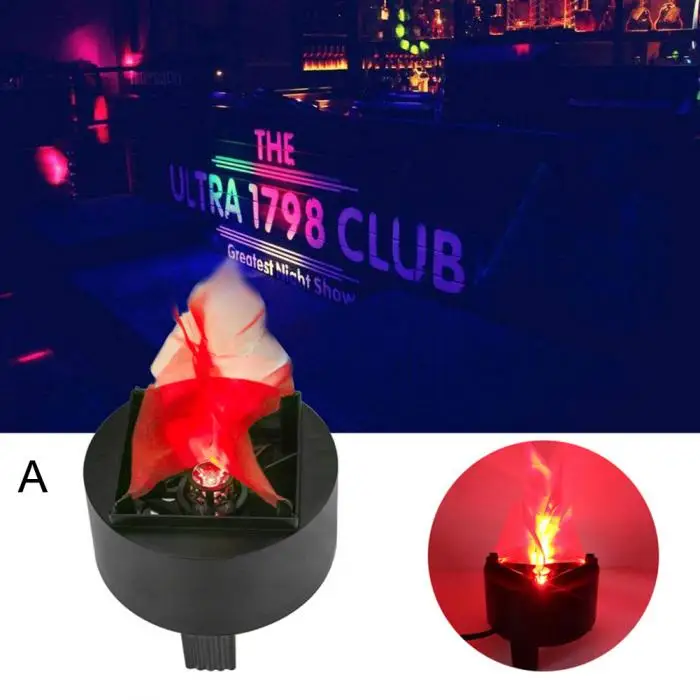 Новый светодиодный искусственное пламя лампы своих эффект домашнего факел-украшение свет для Хэллоуина Опора вечерние США/ЕС Plug качество