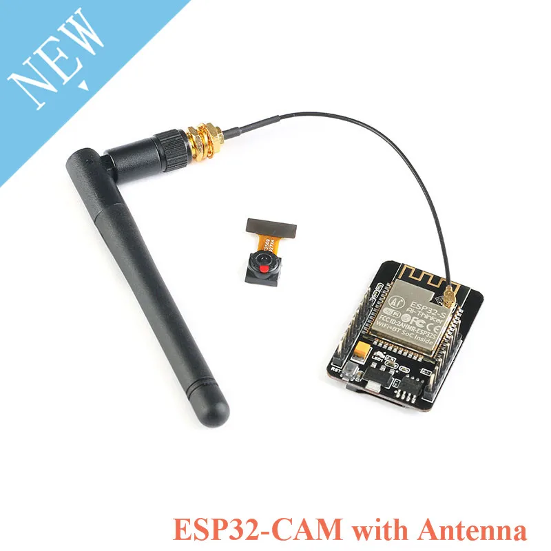 ESP32-CAM Wi-Fi+ модуль Bluetooth модуль камеры макетная плата ESP32 CAM с модулем камеры OV2640 2MP с IPEX антенной