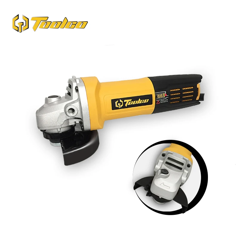 

TOOLGO Angle Grinder 220V 720W Handheld Adjustable Anti-Slip Electric Power Polishing Cutting Grinding Machine
