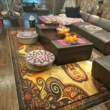 Большой домашний ковер с 3D рисунком, американские ковры для гостиной, спальни, дивана, журнального столика, кабинета, прикроватного коврика, демонстрационный ковер