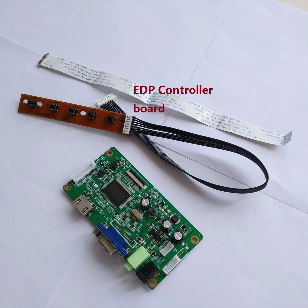 Для NT156WHM-N42 15," 30Pin DIY экран дисплей драйвер комплект VGA монитор ЖК EDP плата контроллера 1366X768