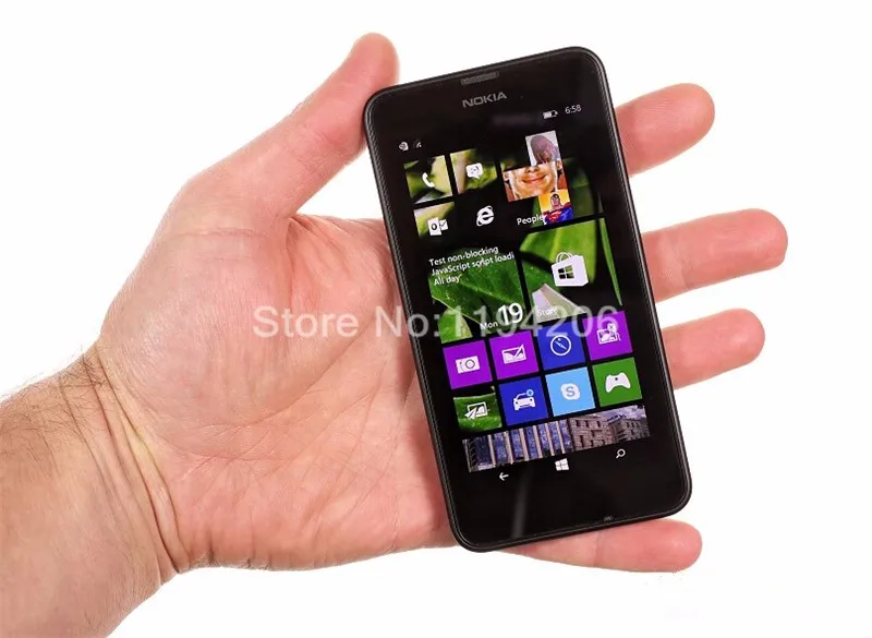 Original Unlocked Nokia Lumia 630 Cell Phone Windows OS Single sim cards 8GB Storage 5.0MP camera 4.5 IPS screen Free shipping refurbished samsung