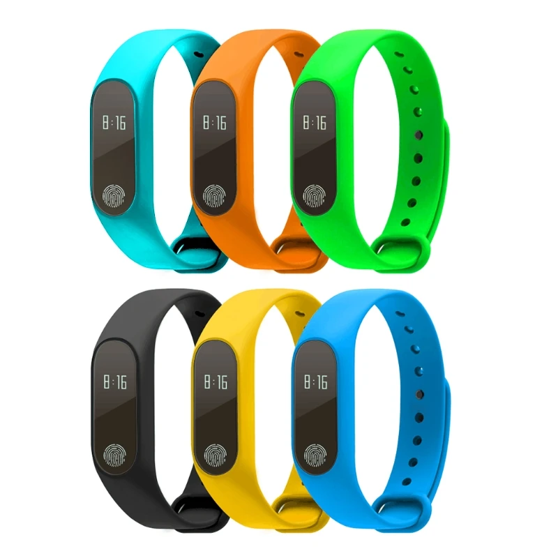 

Bluetooth M2 Heart Rate Monitor Fitness Tracker Smart Band Bracelet Watch Sleep