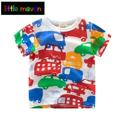 2018 футболка для мальчиков и девочек детская футболка Одежда для малышей летняя рубашка для маленьких девочек и мальчиков хлопковые