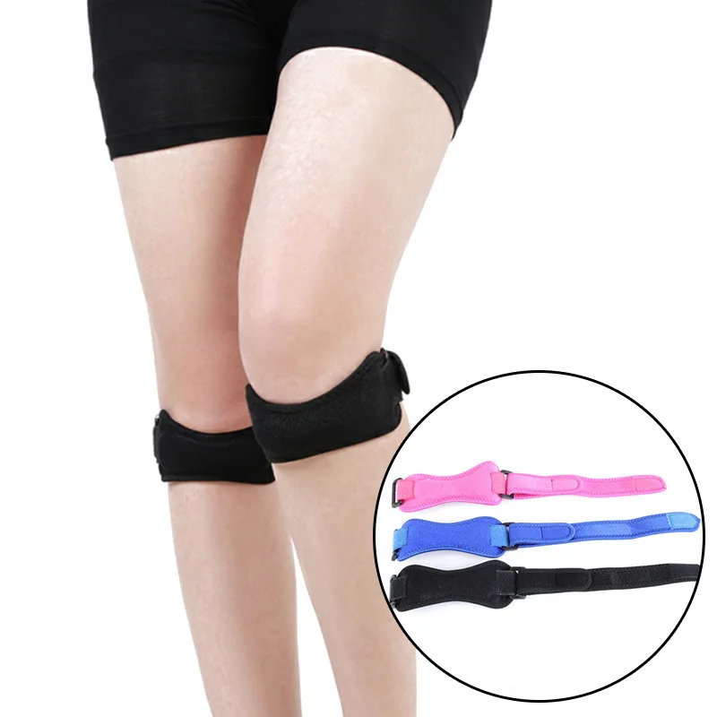 

Universal Patella Knee Strap Brace Bandage Tendon Strap Belt for Pain Relief for Running Jumping Arthritis Tennis Basketball 1PC