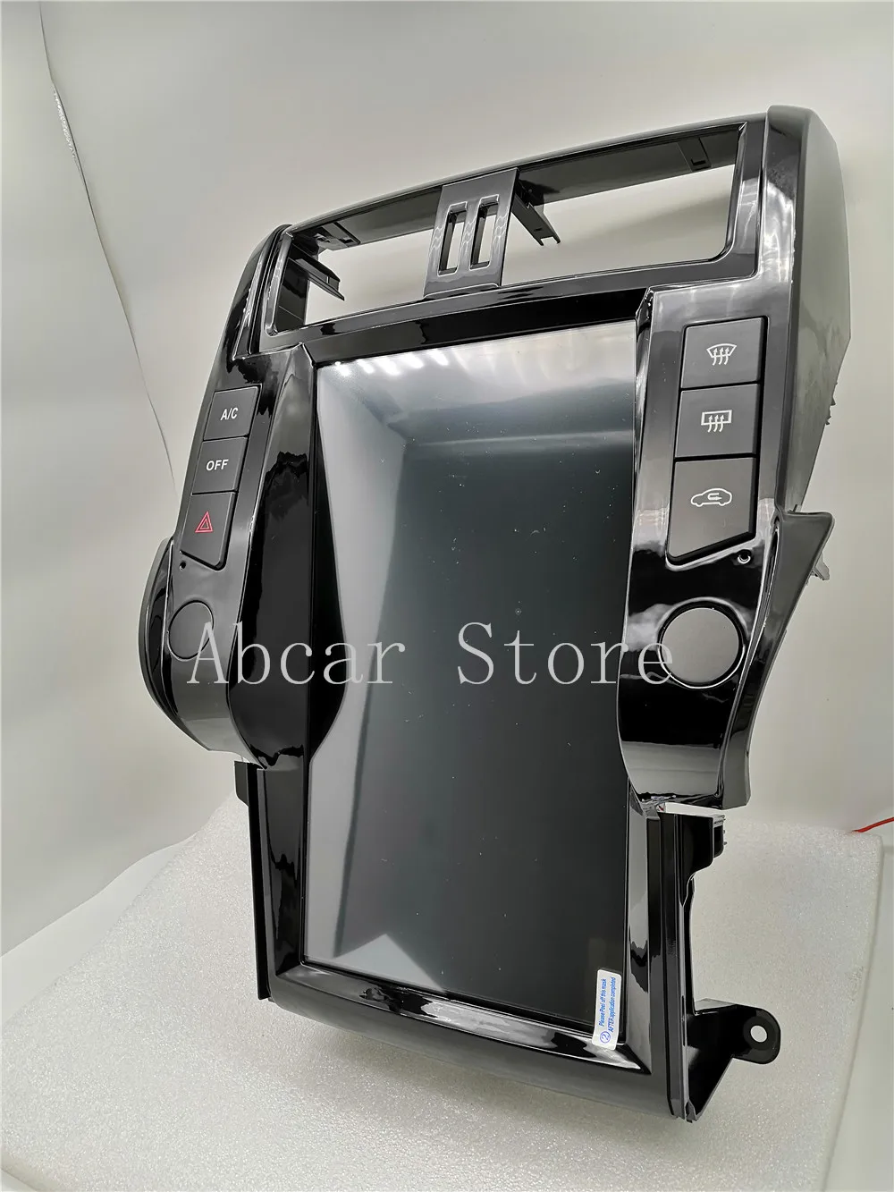 Discount Tesla style Android 8.1 Car dvd player GPS Navigation For Toyota Land Cruiser Prado 150 2010 2011 2012 2013 support amplify 360 2