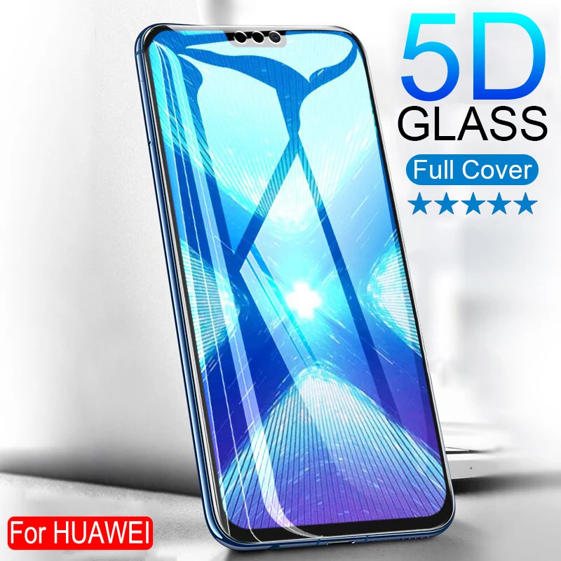 

5D Full Screen Tempered Glass on the For Huawei Honor 8X 9i 9 10 V9 V10 Protector Glass Cover Honor 8 9 10 Lite Protective Film