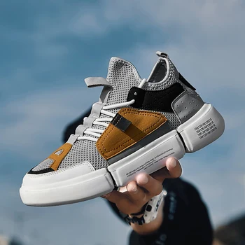 

Running Shoes Men's Jogging Sneakers Outdoor Stretch Fabric Comfortable Breath Adult Lifestyle Brand Design Sport Shoes for Men