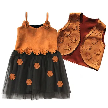 

kids sets clothing girl nice set kids girl love cutting flowers 2 pieces Children sets fashion clothes baby sets