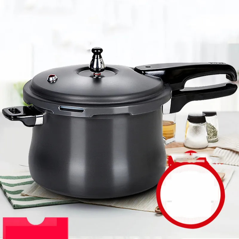 

Home Use Gas Pressure Cooker Ultra Safe Anti Burst Design Large Capacity Thickened Aluminum Alloy Cooking Pot for 3-4 Persons