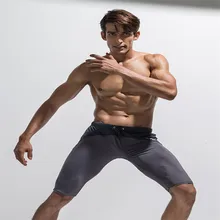 Брендовые летние колготки для бега, мужские короткие леггинсы, быстросохнущие мужские колготки, обтягивающие спортивные фитнес-тренировки, баскетбольные упражнения