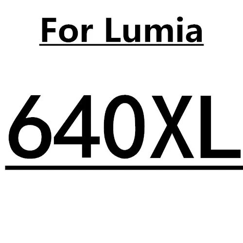 Чехол с пленкой из закаленного стекла для microsoft Lumia 650 550 950 950XL 635 630 640 640XL 535 520 чехол с подставкой и отделениями для карт для Nokia Lumia 8 435 540 830 530 532 - Цвет: For 640XL