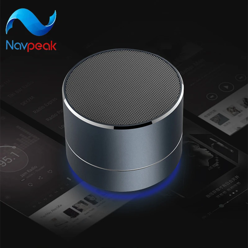 3 шт./лот Navpeak беспроводной Bluetooth перезаряжаемые аудио портативный динамик для