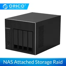 ORICO HDD чехол 2,5 3,5 ''NAS 4-Bay, устройство для хранение жестких дисков с RAID Gen7 SATA USB 3,0 HDMI RJ45 аудио USB2.0 SSD чехол 48 ТБ