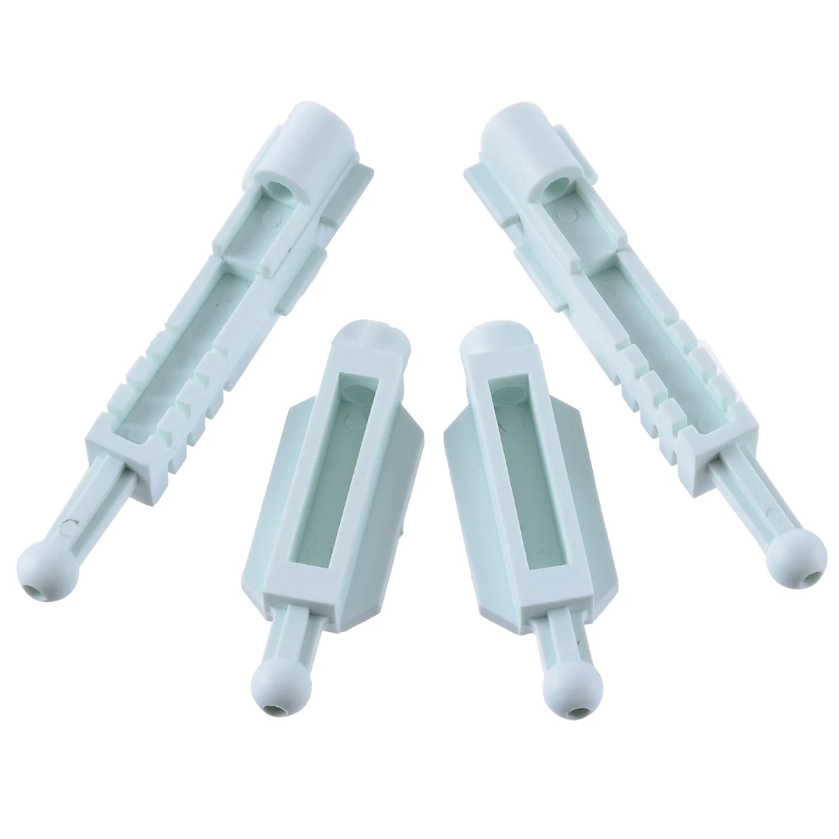 4pcs/2 Pairs Car Headlight Adjuster White Plastic Auto Mounting Bracket Kit For BMW E39 5 Series 63120027924
