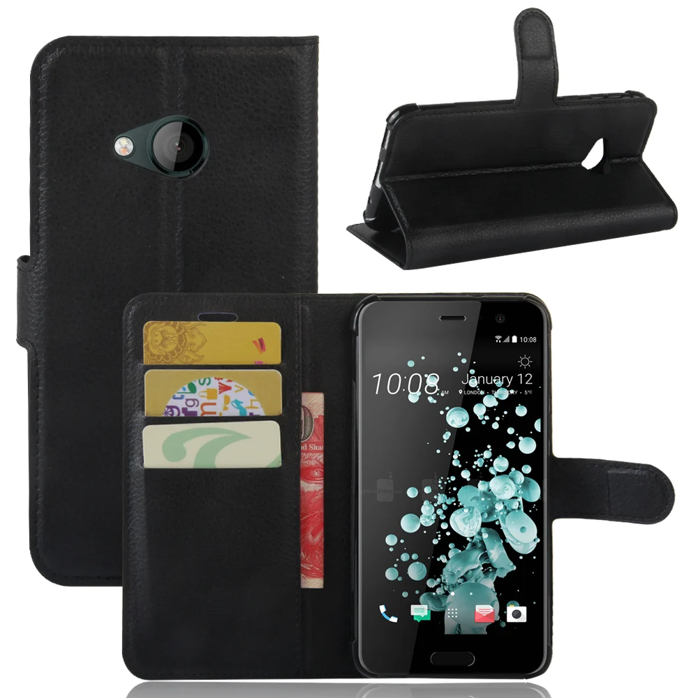 

YINGHUI For HTC U Play Case,Phone Case Flip PU Leather Back Cover For HTC U Play Case 5.2 inch With Stand Function And Card Slot