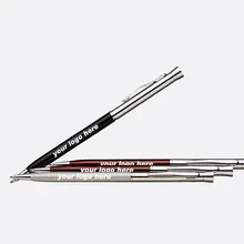 200 шт./лот супер дешевые ровный почерк шариковая ручка с синим, черные чернила заправки индивидуальные рекламные подарок для компании