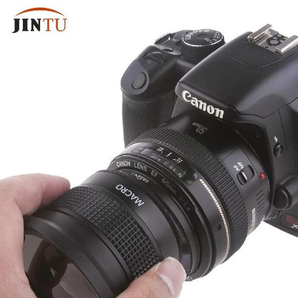 JINTU 0.35x Fisheye Широкий формат 58 мм объектив для Nikon D5100 D5500 D7100 D7500 D5200 D5300 D3400 D3300 D3200 D90 Камера