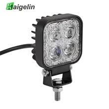 Kaigelin 12 Вт LED Освещение Spotlight Водонепроницаемый LED 12 В автомобиль работы Лампочки для автомобилей авто Offroad Грузовик Лодка внедорожник автомобиль Лампы для мотоциклов