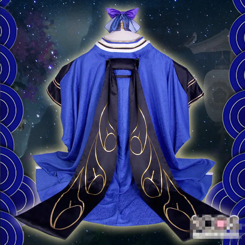 Fate Grand Order слуга tamamo no Mae Witch Fox Униформа Кимоно Костюм для косплея