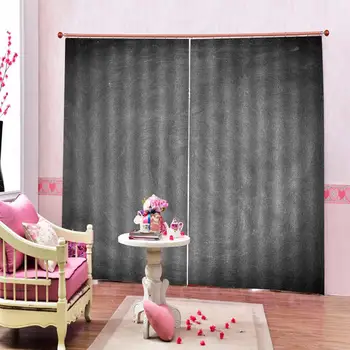 

3D Curtain Luxury Blackout Window Curtain Living Room grey curtains Blackout curtain