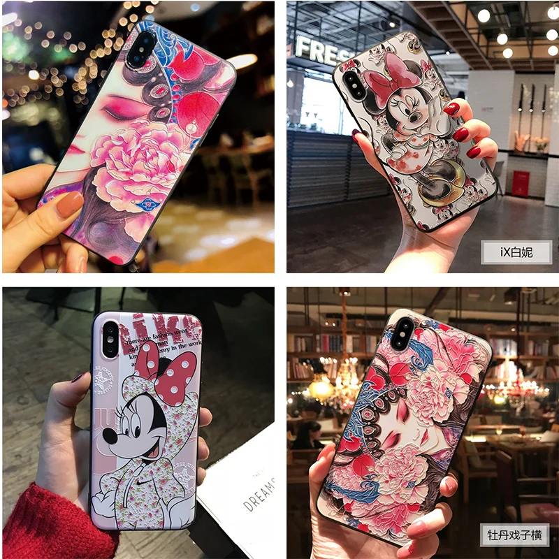 

Chinese Style Fashion Peking 3D Opera Emboss Coque For Huawei P8 P9 P10 P20 Mate 10 20 Lite Pro For Honor 8X 6A 10 Lite TPU Case