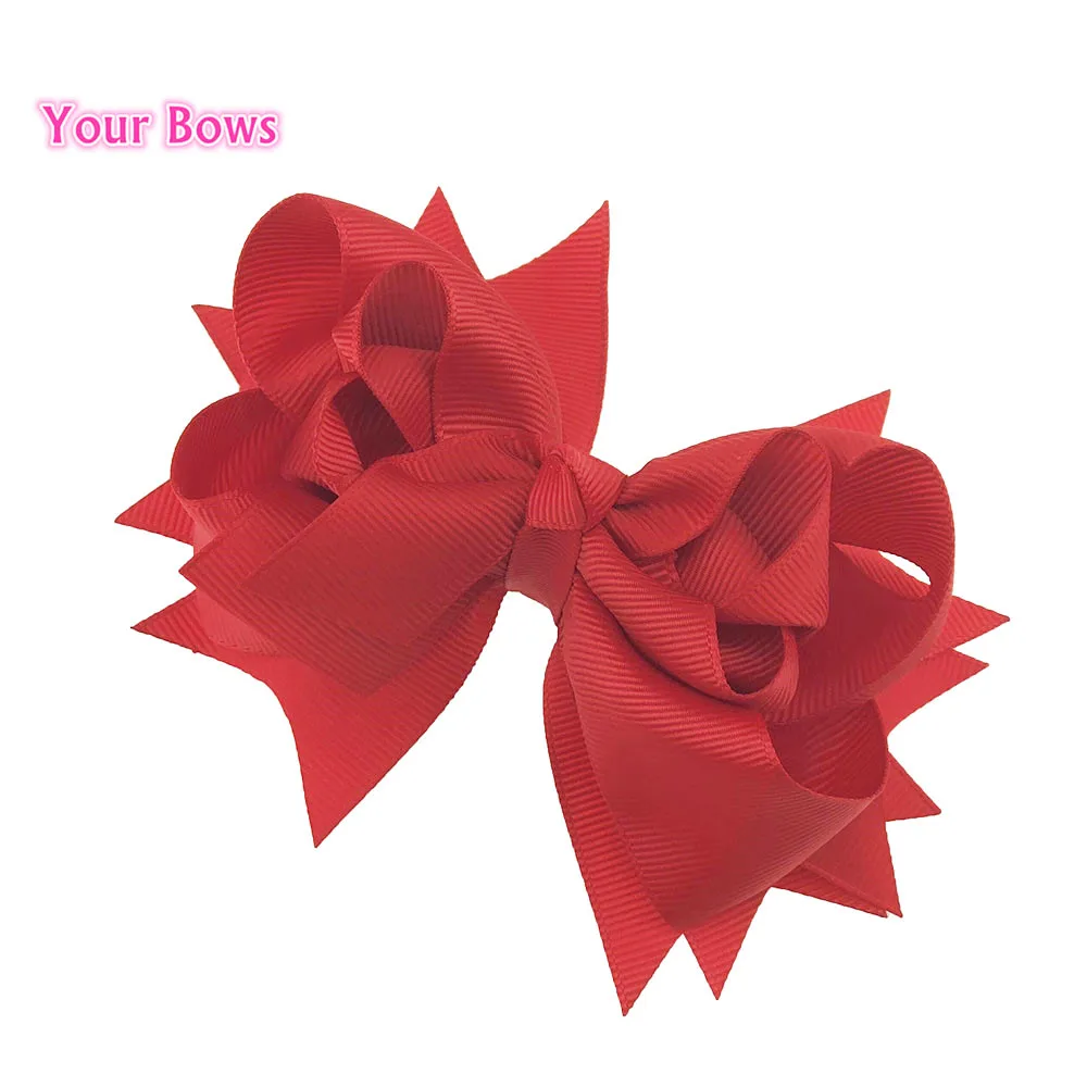 Solid hair bows 05-2