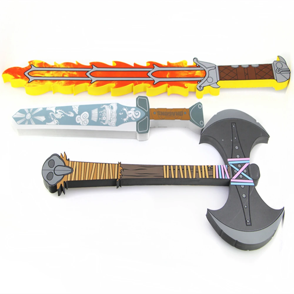 How to Train Your Dragon Weapon series Hiccup's arms Flame Sword Astrid