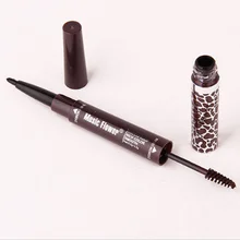 Краситель крем для бровей 3 цвета карандаш для бровей двухсторонний Многофункциональный waterproof водонепроницаемый карандаш для бровей Макияж